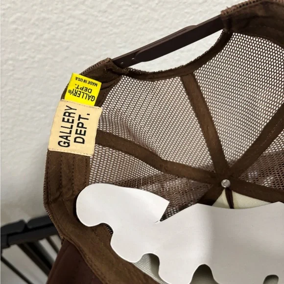 Gallery Dept Brown Cap with Yellow Accents - Picture 2 of 3